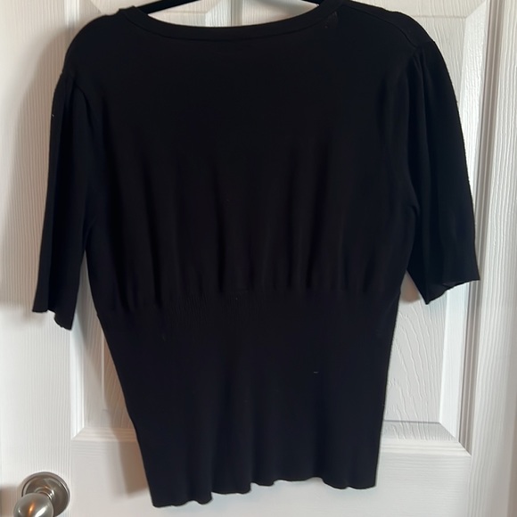 Black Half Sleeve Cardigan - Picture 5 of 5